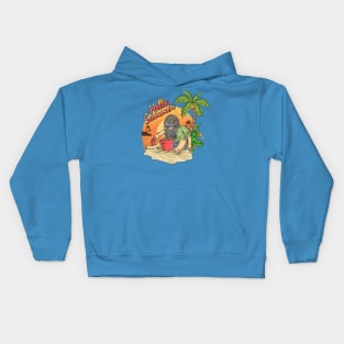 Hello Summer Quarantine Kids Hoodie